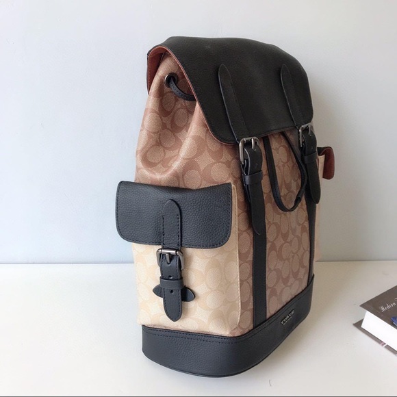 belles rives leather backpack Belle in Black Style:Allpa 35L - Indigo toned hardware accentuates beautiful ACCESSORIES-SHOULDER PADS- Bass Pro Shops Diamond